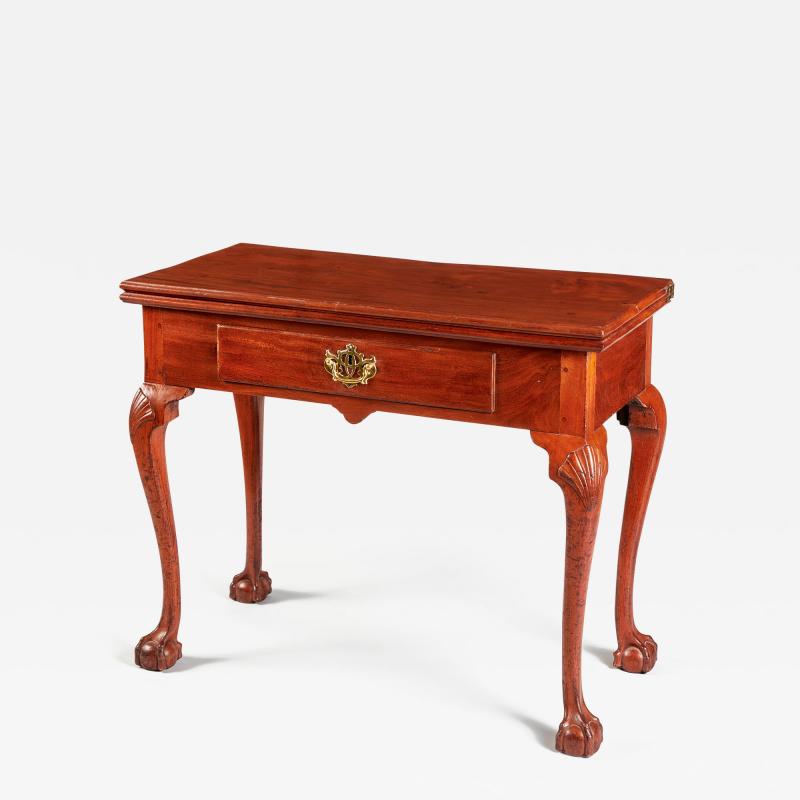 Philadelphia Chippendale Mahogany Card Table