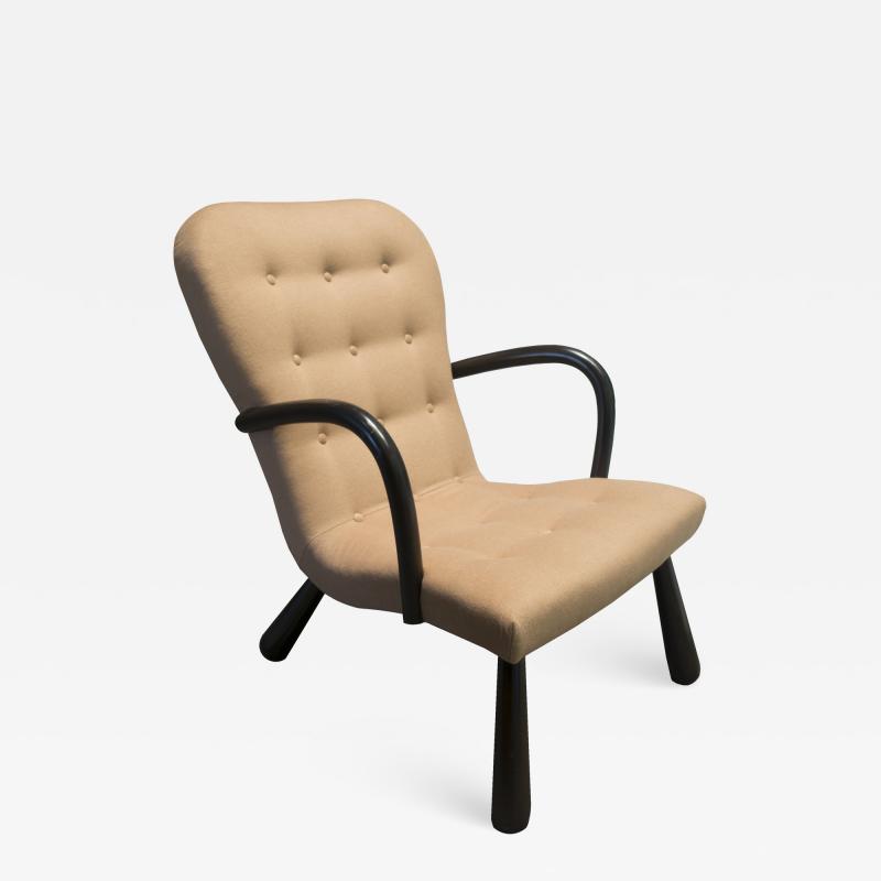 Philip Arctander Camel Hair Clam Chair