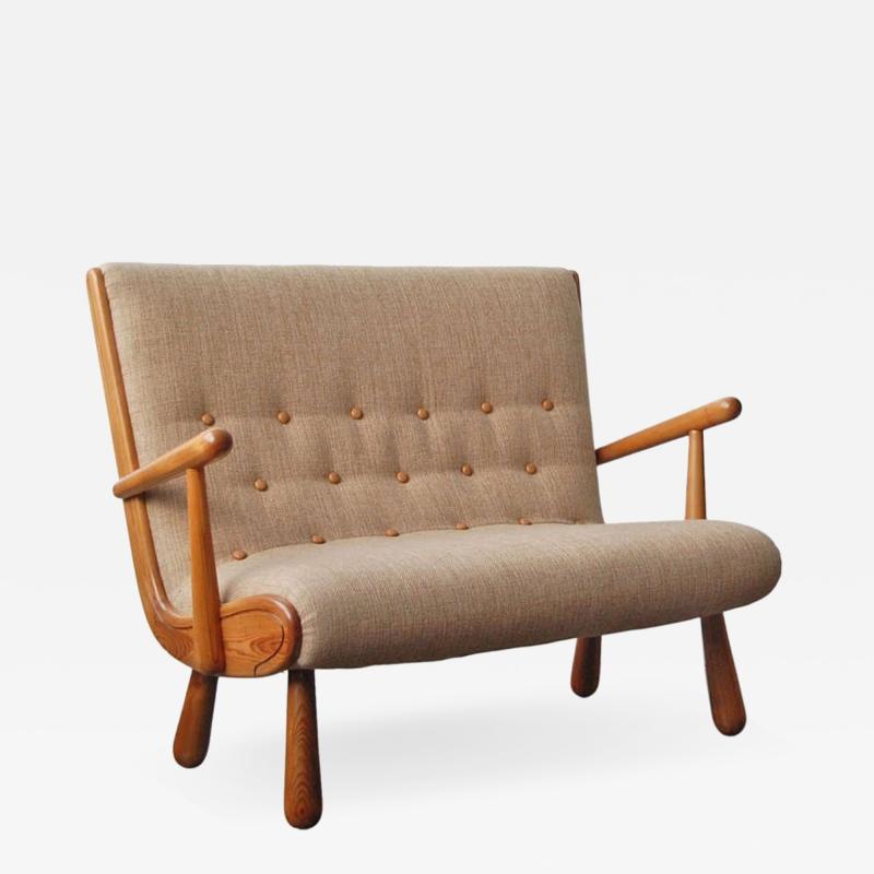 Philip Arctander Settee in the Style of Philip Arctander