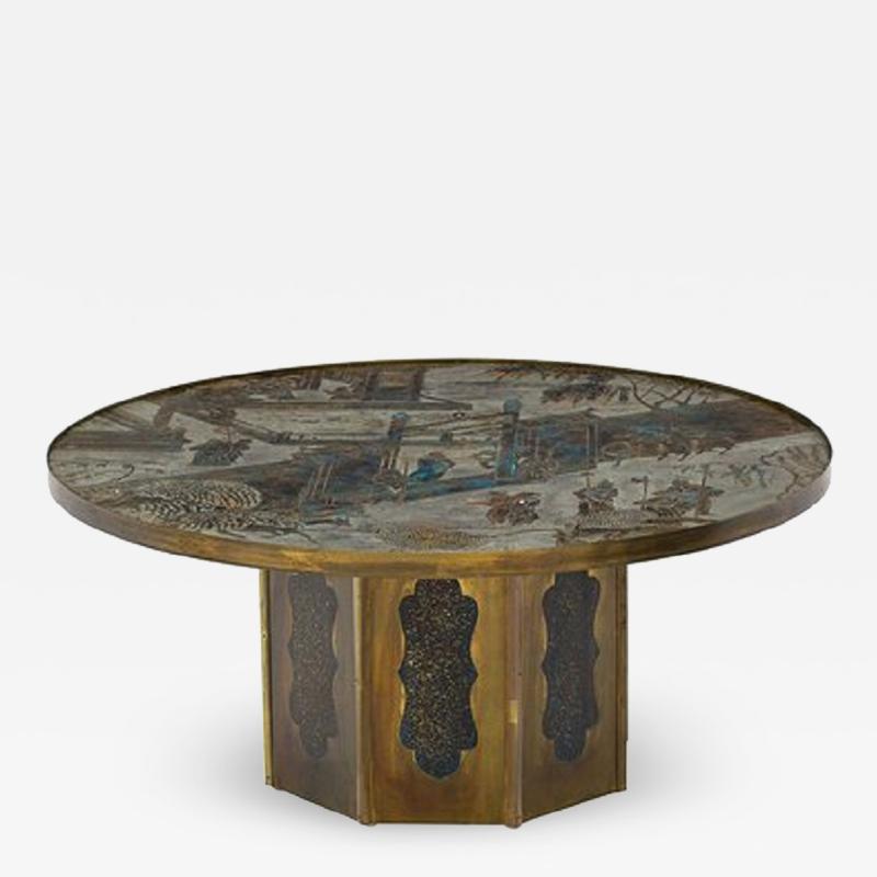 Philip Kelvin LaVerne Chan Coffee Table by Philip and Kelvin Laverne