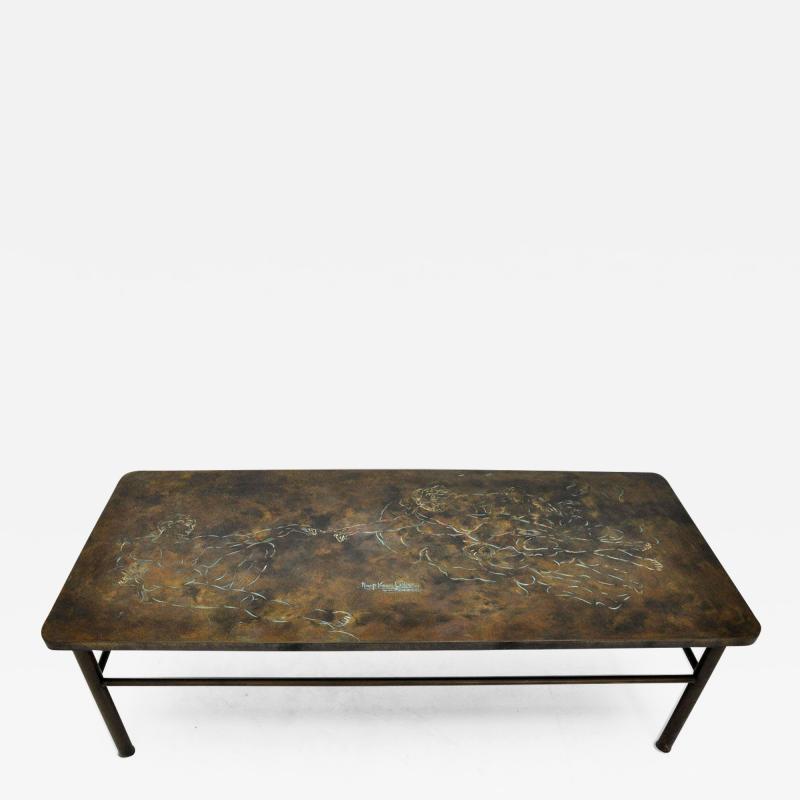 Philip Kelvin LaVerne Philip Kelvin LaVerne Creation of Man Coffee Table