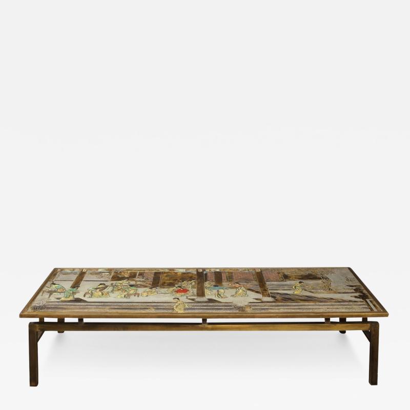 Philip and Kelvin LaVerne Chin Ying Coffee Table by Philip Kelvin LaVerne