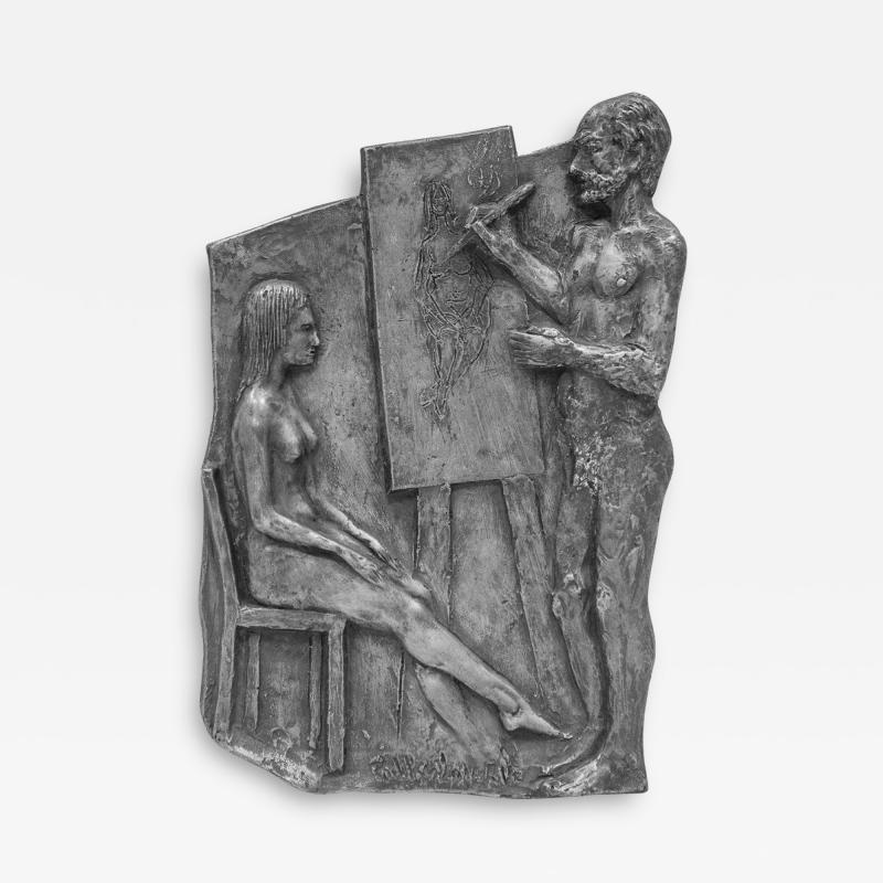 Philip and Kelvin LaVerne Philip and Kelvin LaVerne The Untrammelled Mood Wall Sculpture 1960s Signed 