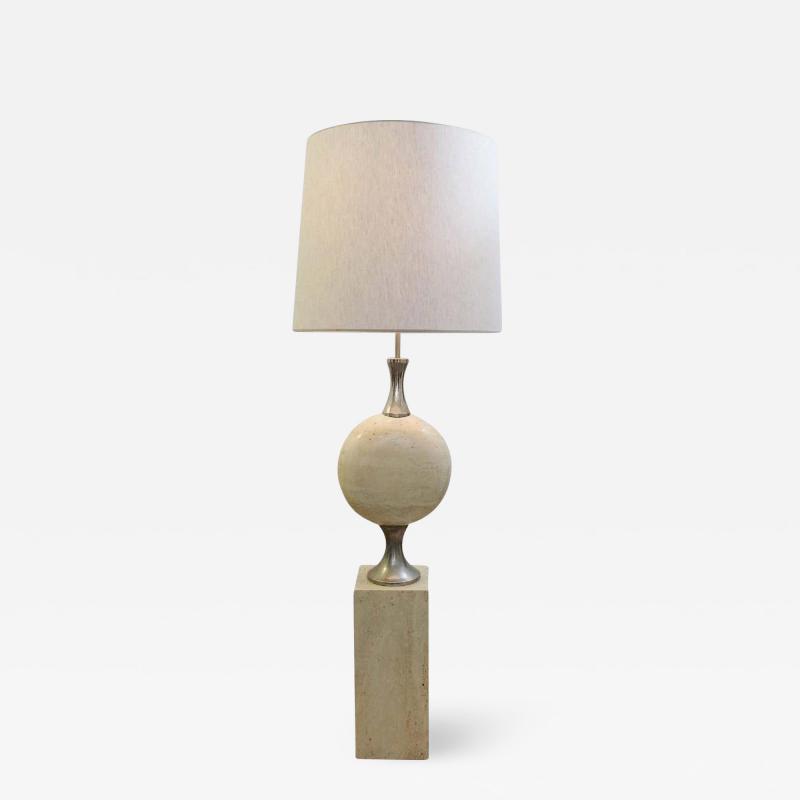 Philippe Barbier 1970s Sculptural Large Lamp by Philippe Barbier for Maison Barbier
