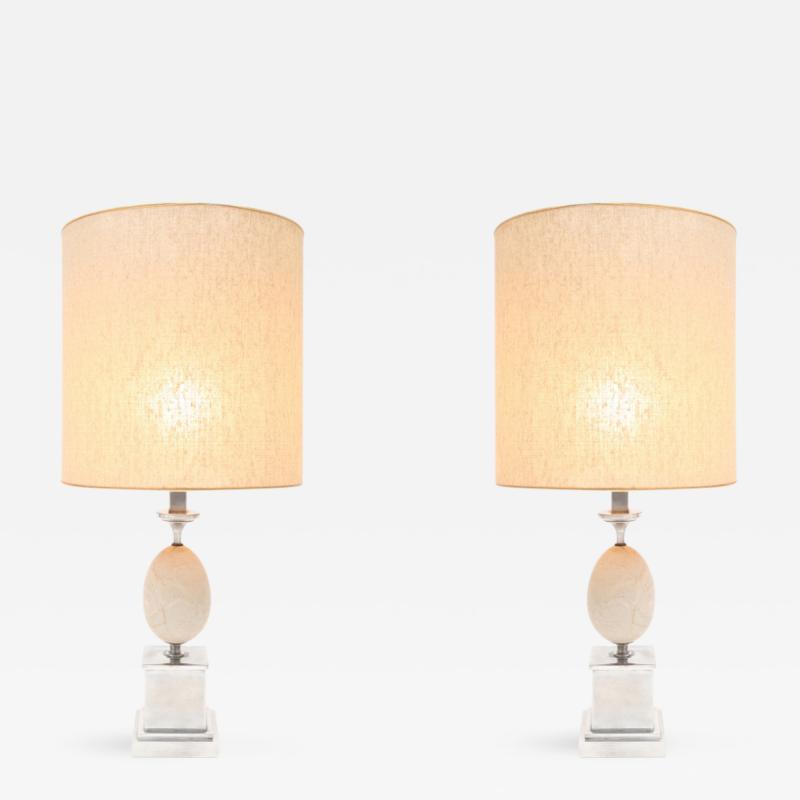 Philippe Barbier Pair of Table Lamp Maison Barbier