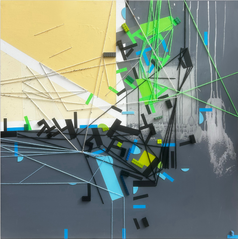 Philippe Halaburda Asheen Kumarii Abstract painting 2024