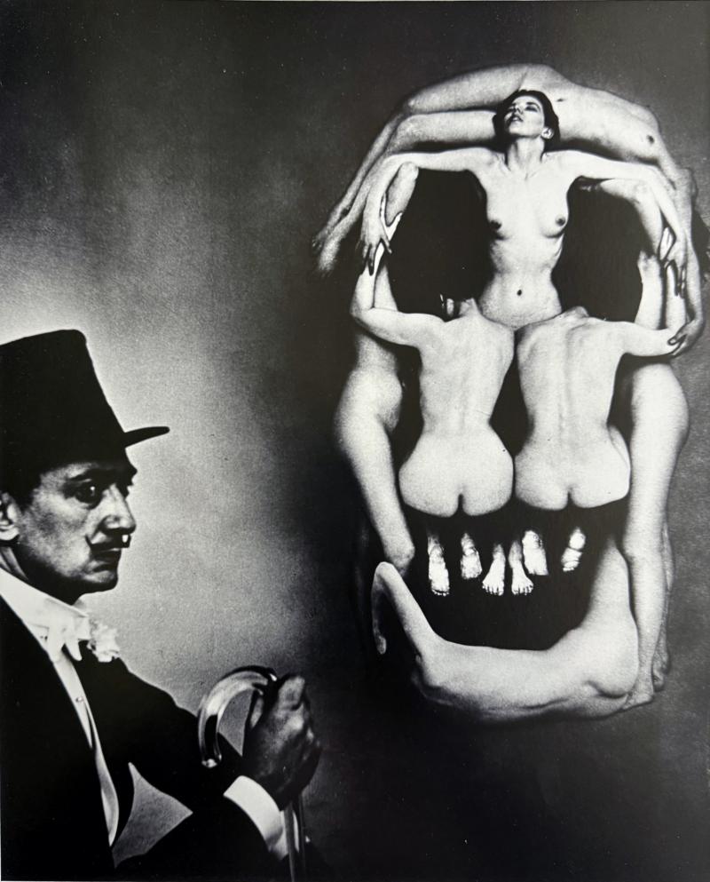 Philippe Halsman Editioned Dali Photograph In Voluptas Mors by Philippe Halsman
