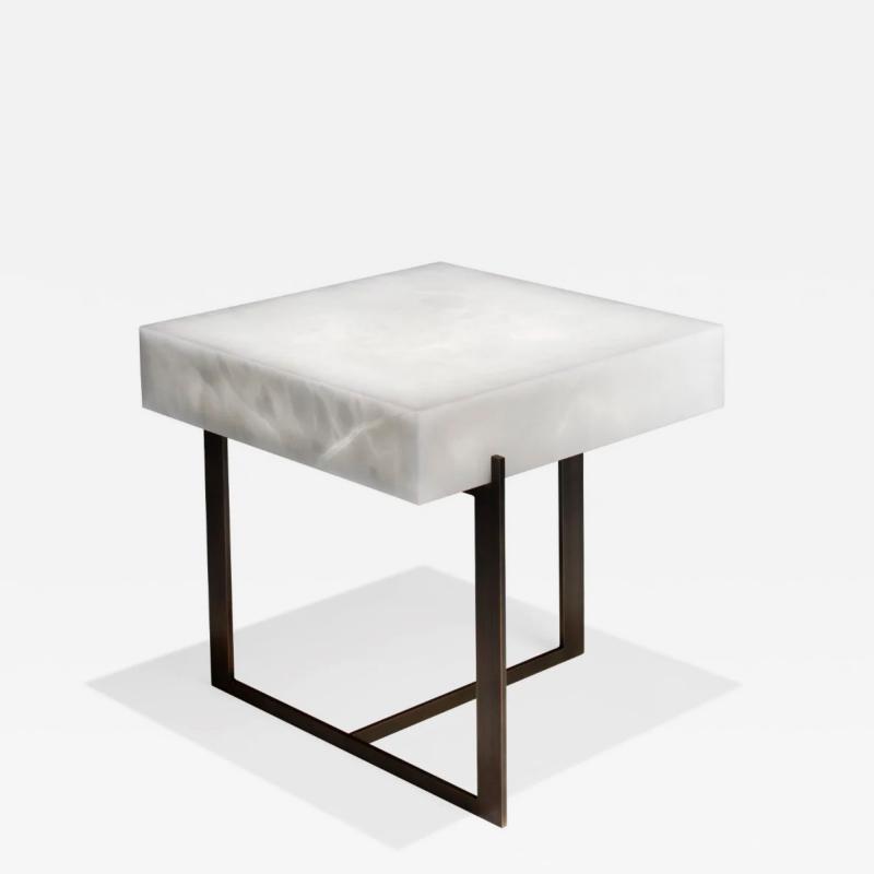 Philippe Hurel Elliott Bedside Table Nightstand by Philippe Hurel
