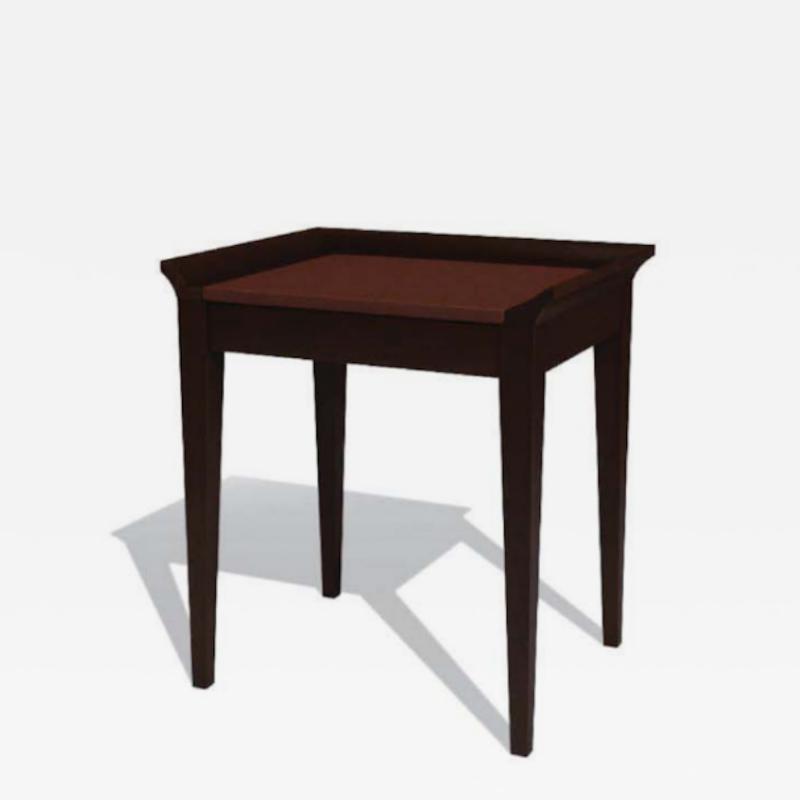 Philippe Hurel Lucca Bedside Table Nightstand by Philippe Hurel