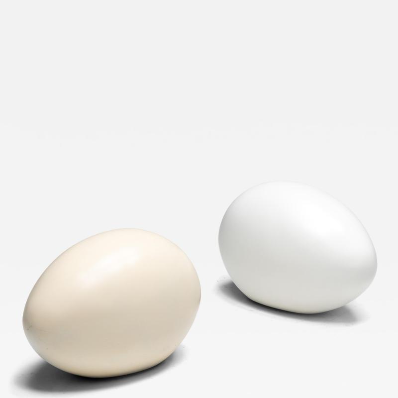 Philippe Starck Egg Shaped Footstools by Philippe Starck UK 1998