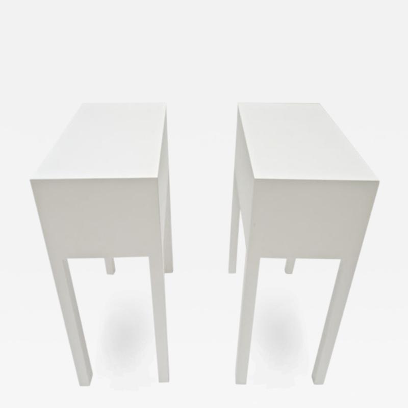 Philippe Starck Philippe Starck White Side Table