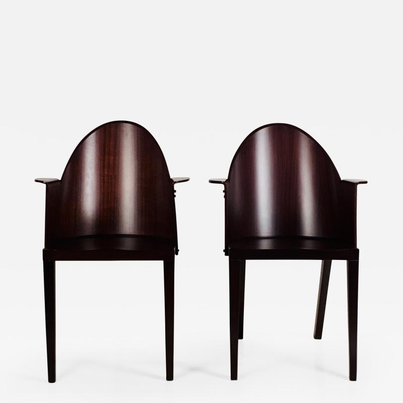 Philippe Starck Rare Pair of Philippe Starck Armchairs from the Royalton Hotel NYC