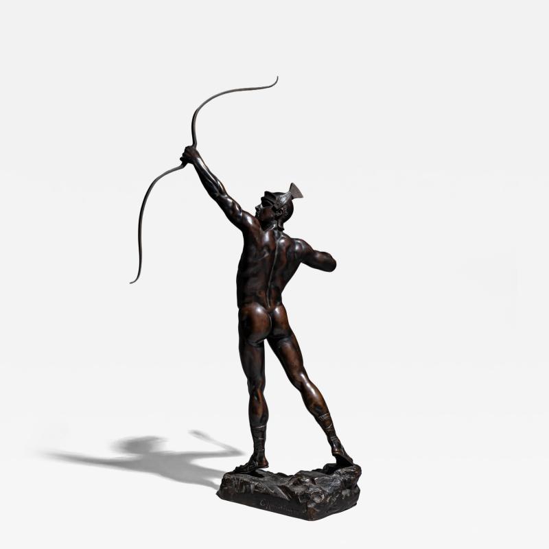 Phillipp Hamburger Archer after the Antique Philipp E Hamburger 1890 1914 1910s