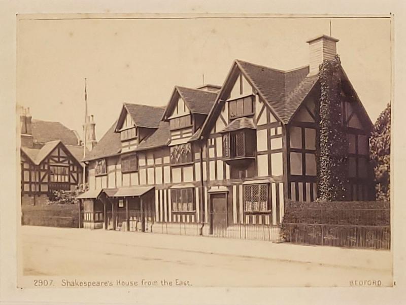 Photograph of Shakespeares House 19th Century