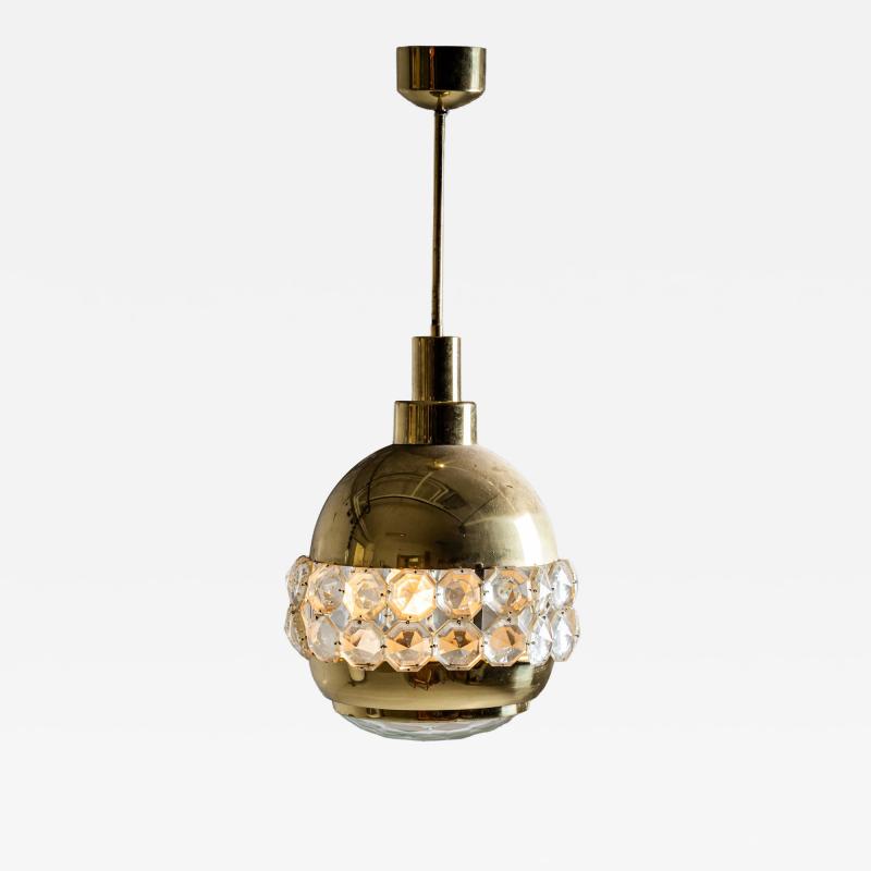 Pia Guidetti Crippa Pendant Lamp Attributed to Pia Guidetti Crippa for Lumi Italy 1960s 70s