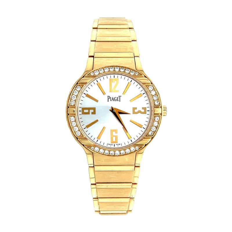 Piaget Polo Ladies 32mm Watch in 18K Yellow Gold With Diamond