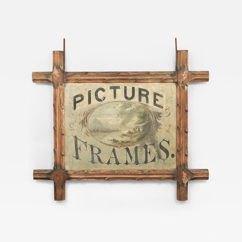 Picture Frames Trade Sign