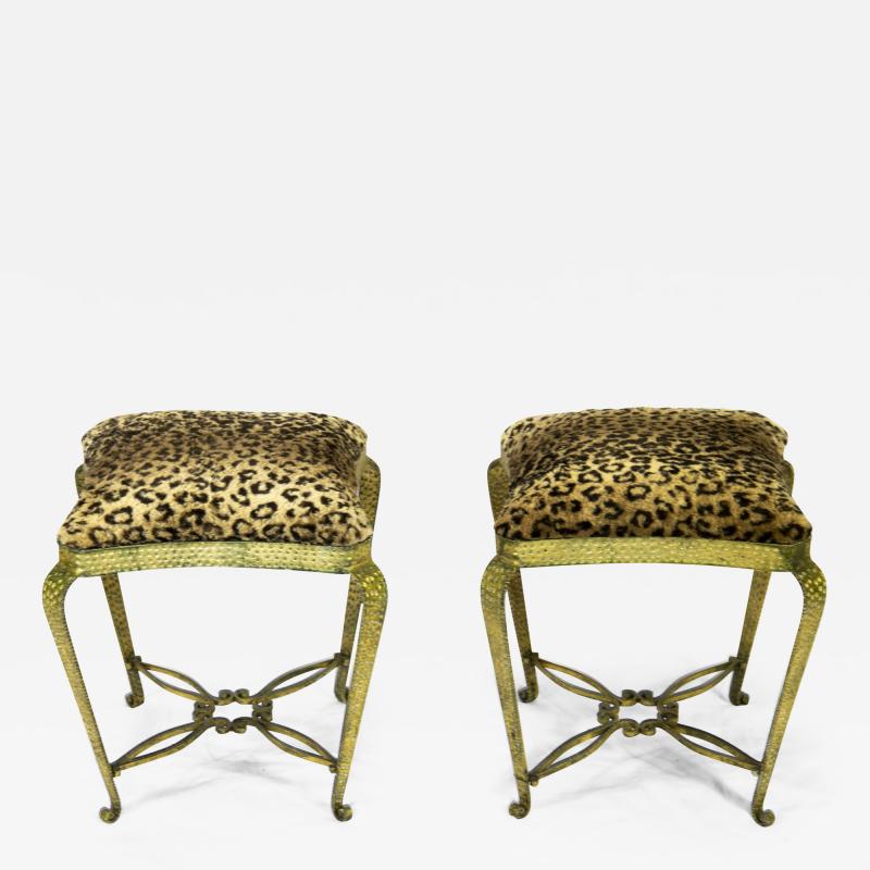 Pier Luigi Colli Pair of stools by Pier Luigi Colli