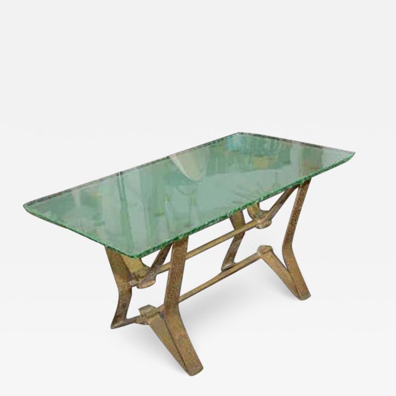 Pier Luigi Colli Rare Glass Coffee Table by Colli