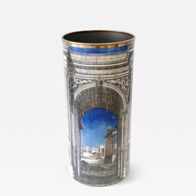 Piero Fornasetti Early Mid Century Modern Roman Arch Umbrella Stand by Piero Fornasetti 1950s