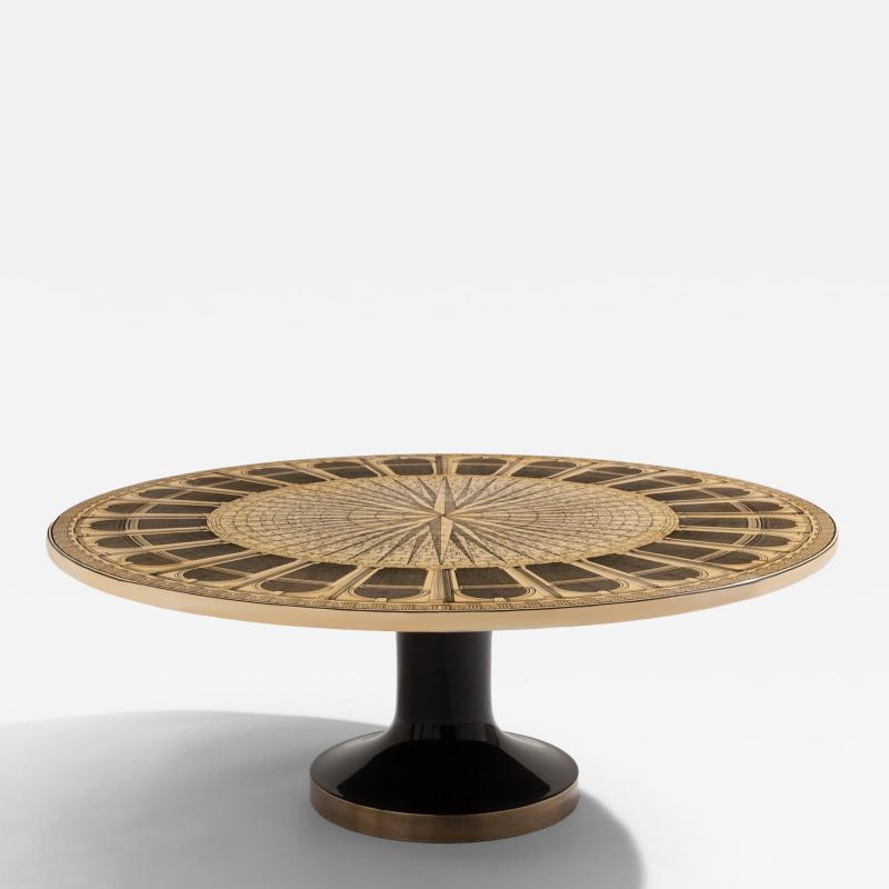 Piero Fornasetti Piero Fornasetti Architettura coffee table 1960