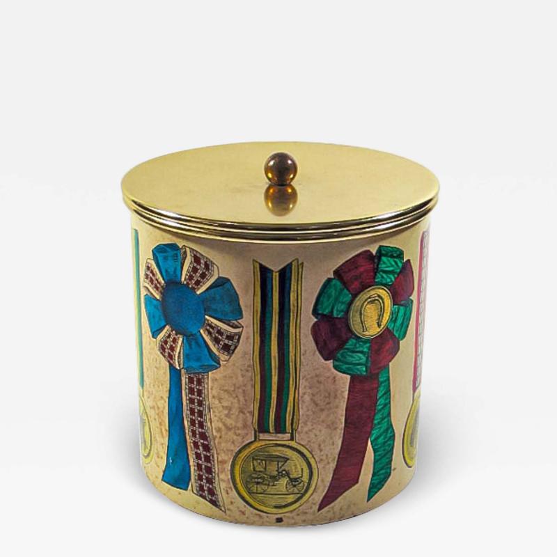 Piero Fornasetti Rosette decoration Ice Bucket by Piero Fornasetti