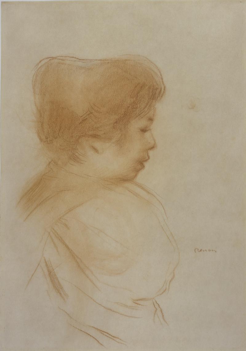 Pierre Auguste Renoir Mademoiselle Yvonne Lerolle