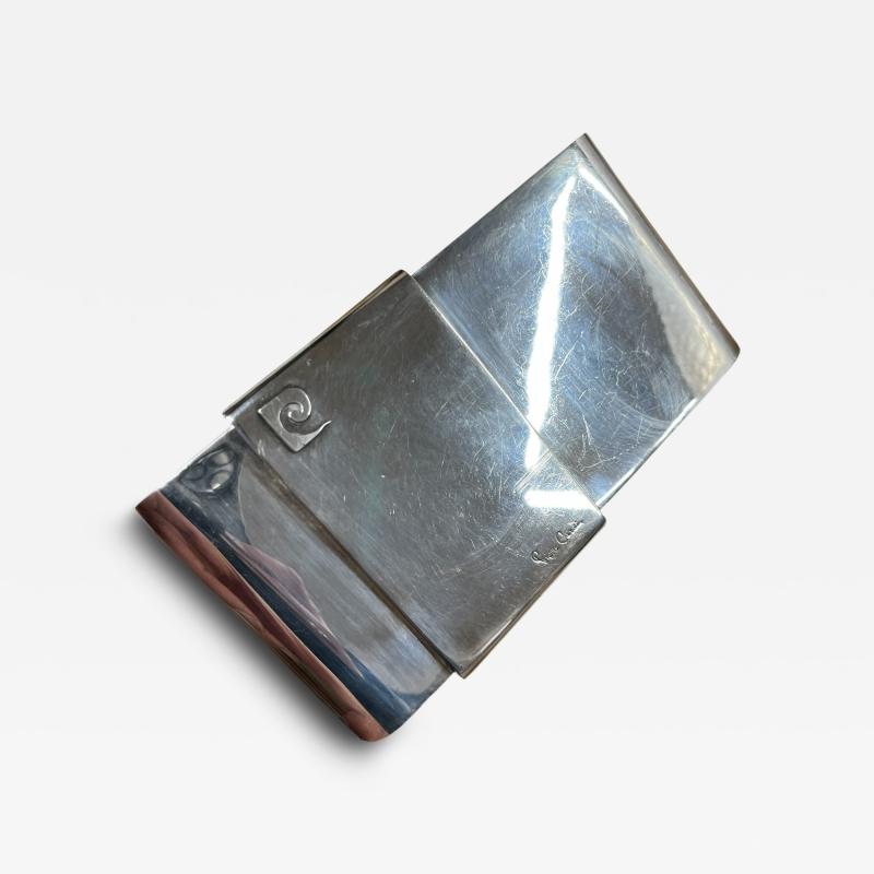 Pierre Cardin 1970s Ultra rare Silver plated decorative by Pierre Cardin