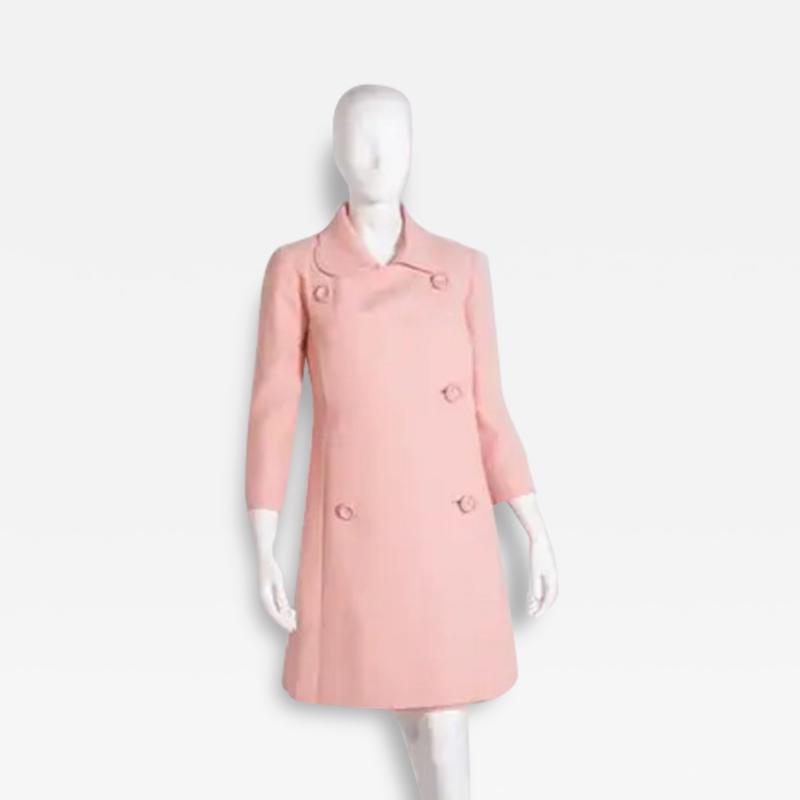 Pierre Cardin Pierre Cardin Lightweight Pink Wool Coat