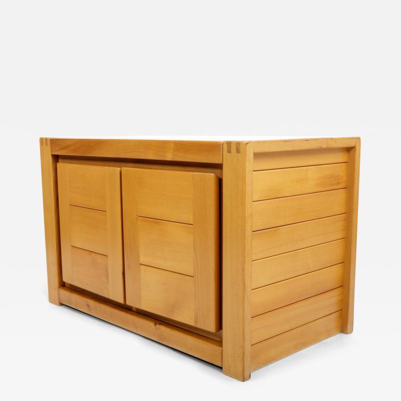 Pierre Chapo European Pine Cabinet by Pierre Chapo France c 1970