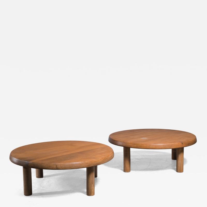 Pierre Chapo Pair of Pierre Chapo coffee tables