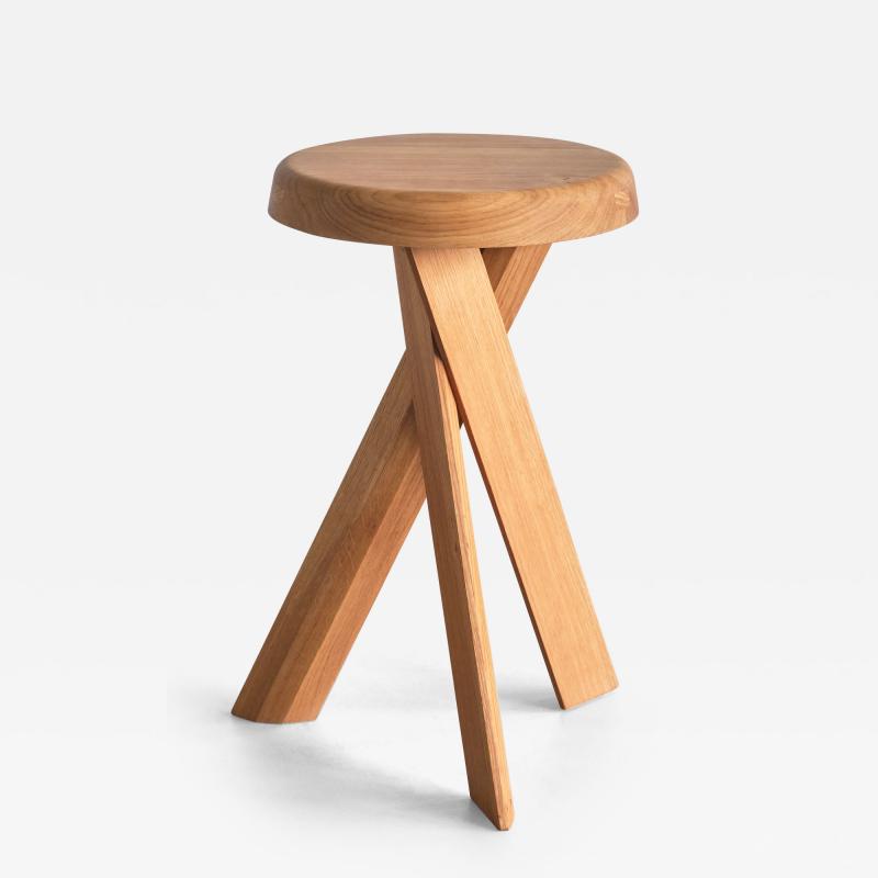 Pierre Chapo Pierre Chapo S31B Stool in Solid Oak Wood Chapo Creation France