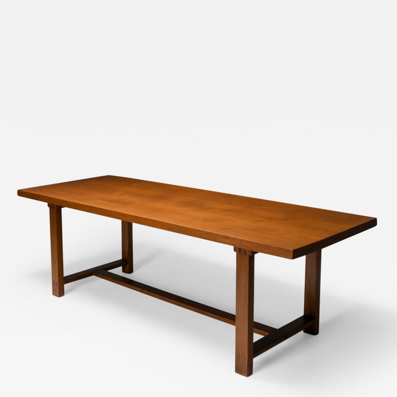 Pierre Chapo Pierre Chapo T01D Dining Table in Solid Elm 1960s