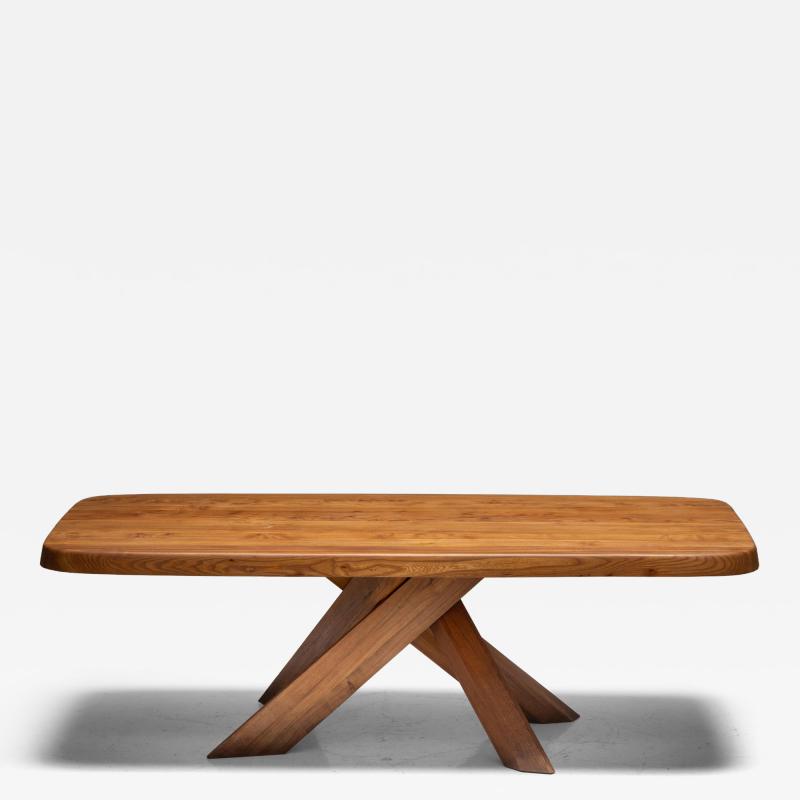 Pierre Chapo T35 Dining Table by Pierre Chapo France 1970s