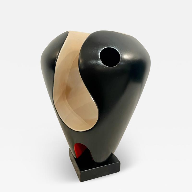 Pierre Dunand Abstract vase by Pierre Dunand 
