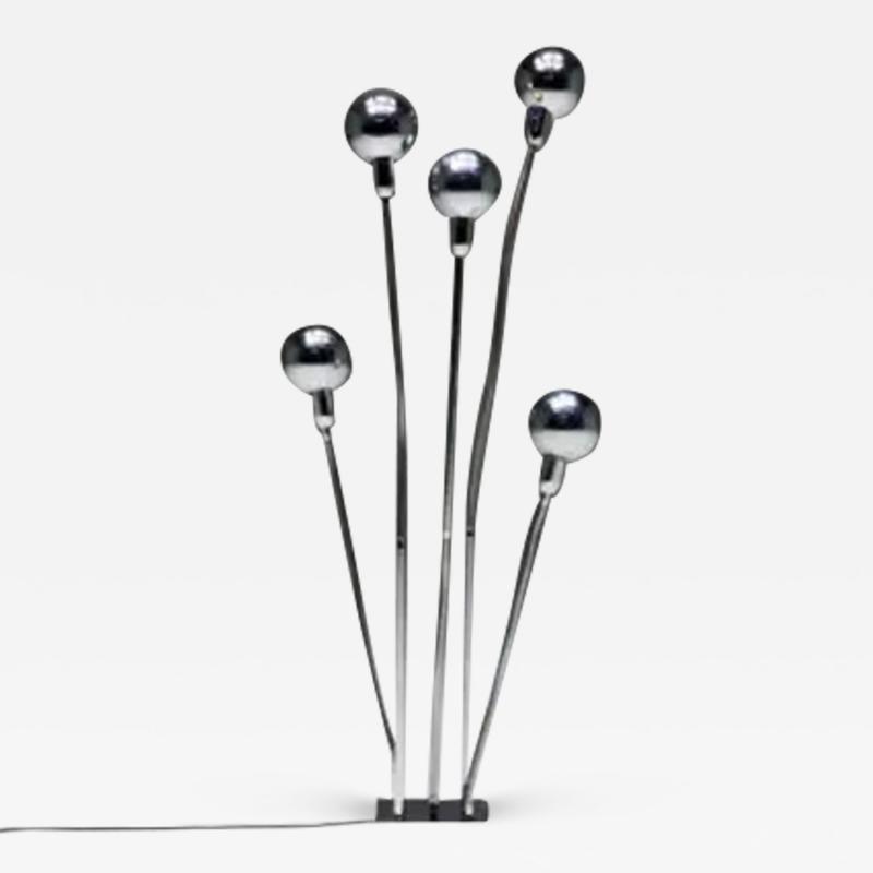 Pierre Folie Hydra Floor Lamp by Pierre Folie for Jacques Charpentier France 1970s