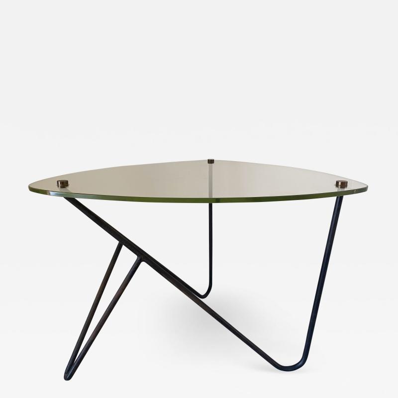 Pierre Guariche GLASS AND IRON LOW TABLE