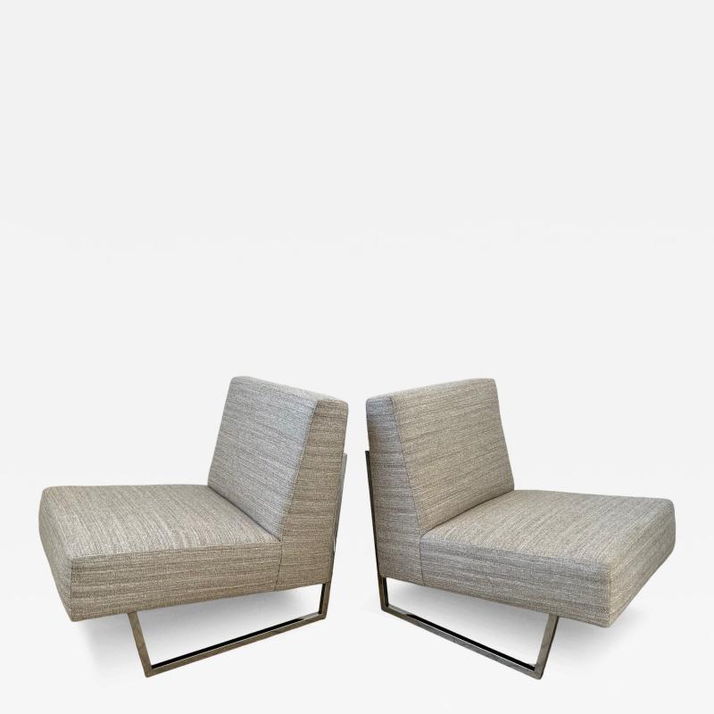 Pierre Guariche Pair of Courchevel low chairs by Pierre Guariche France 1959s