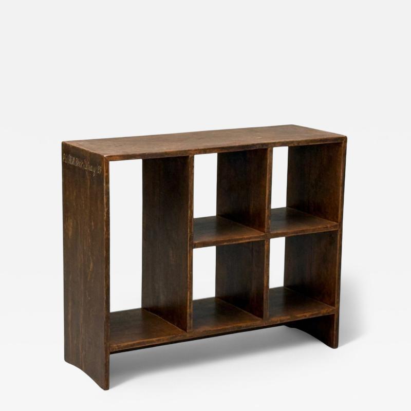Pierre Jeanneret Pierre Jeanneret French Mid Century Modern Bookcase Chandigarh 1960s