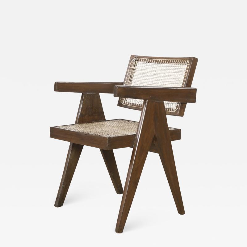 Pierre Jeanneret Pierre Jeanneret Teak Conference Chair from the City of Chandigarh India