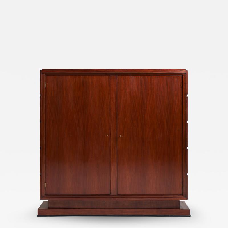 Pierre Lardin Art Deco Armoire or Bookcase by Jean Rousseau Pierre Lardin