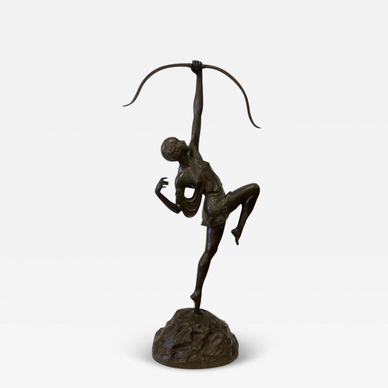 Pierre Le Faguays Diana The Huntress Sculpture