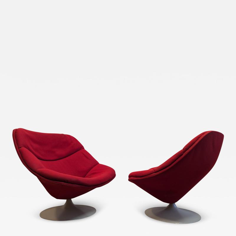 Pierre Paulin Pierre Paulin F557 Swivel Lounge Chairs for Artifort