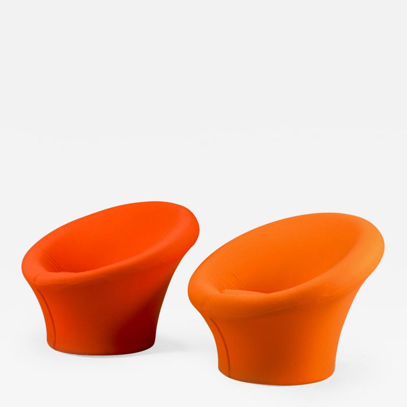 Pierre Paulin Pierre Paulin for Artifort pair of model Mushroom arm chairs