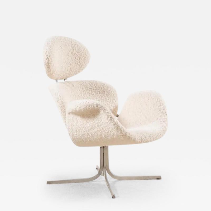 Pierre Paulin Rare Pierre Paulin First Edition of Big Tulip F551 Chair for Artifort 1959