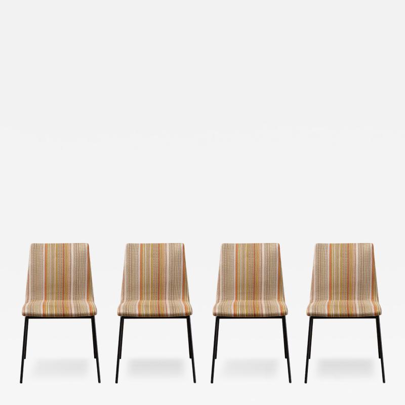Pierre Paulin Set of Four Dining Chairs by Pierre Paulin for Ligne Roset