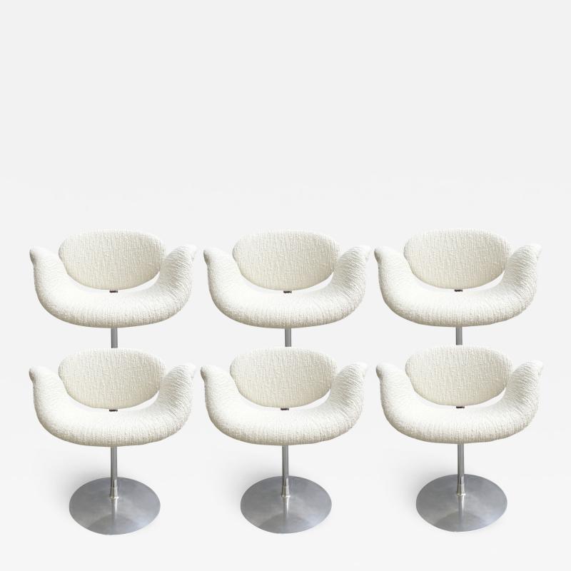 Pierre Paulin Six Little Tulip armchairs Pierre Paulin Artifort circa 1965