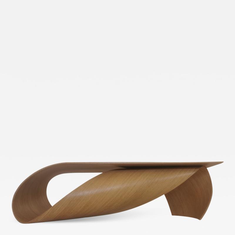 Pierre Renart Wave Coffee Table in Oak