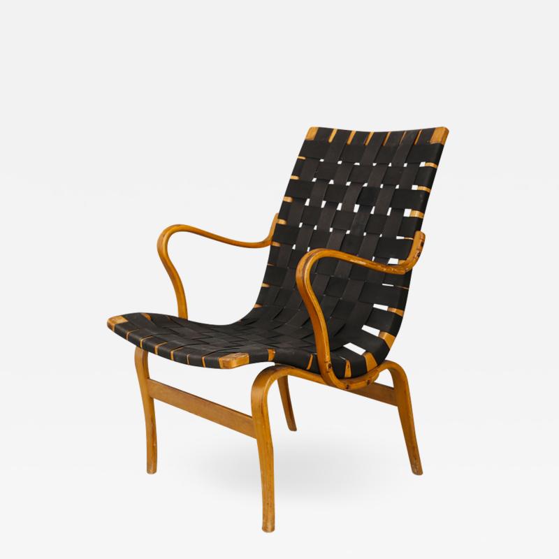 Piet Hein Bruno Mathsson Pernilla Lounge Chair by Bruno Mathsson 1940s