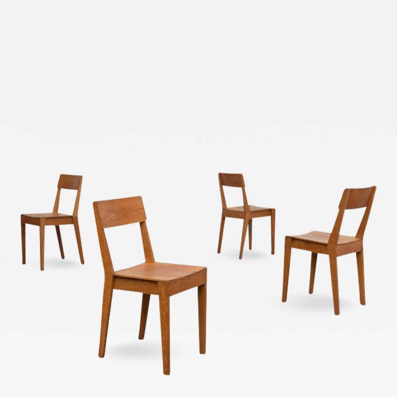 Piet Hein First Edition Piet Hein Eek Beech Dining Chairs
